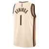 Camiseta Hombre Golden State Warriors Jonathan Kuminga 2025-26 Nike City Edition Blanco Swingman